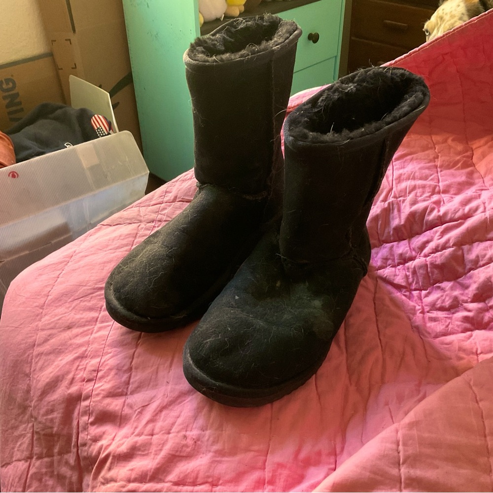 Ugg black calf boots